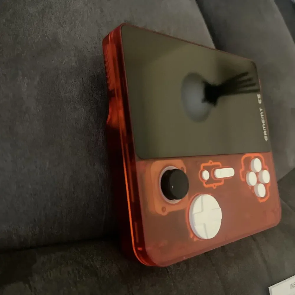 Gamemt E5 Jellymini Handheld Game Console Orange / Black 64GB Wi-Fi USB-C. No SD